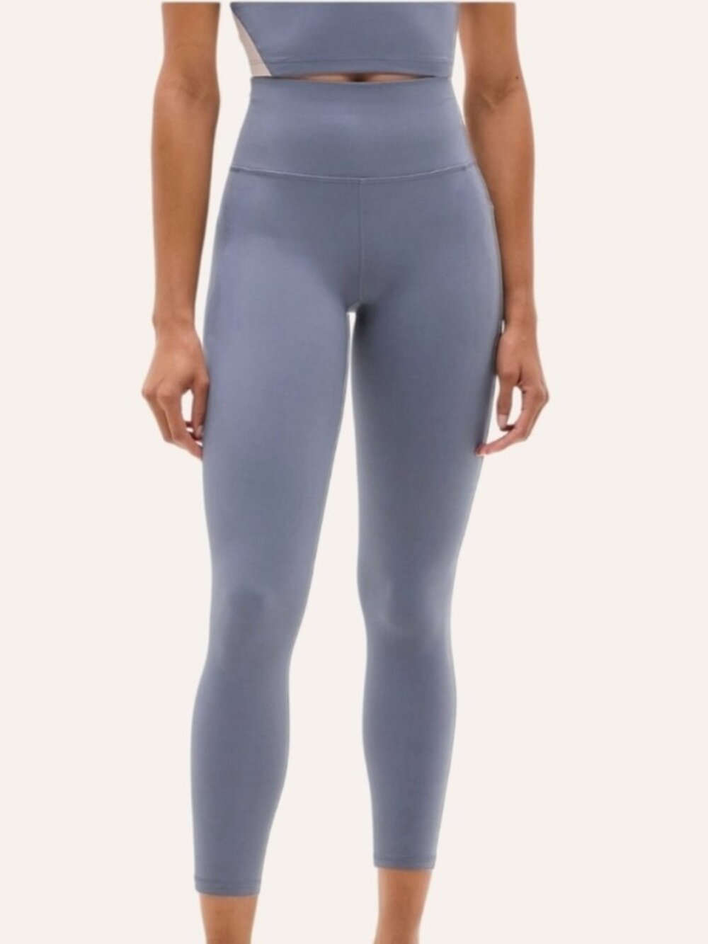ARITZIA GOLDEN Butter Cheeky Super Hi-Rise Legging In Shady Blue (Rare)